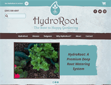 Tablet Screenshot of hydroroot.com